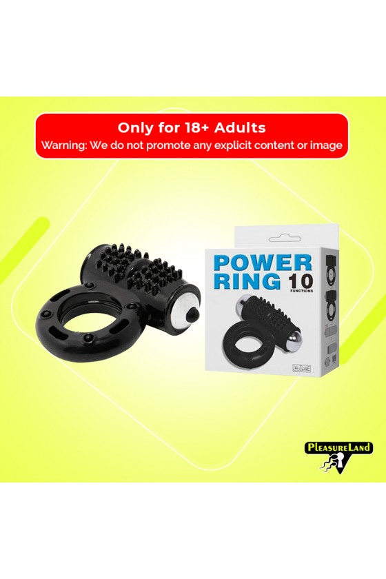 pretty love black power ring CR-021